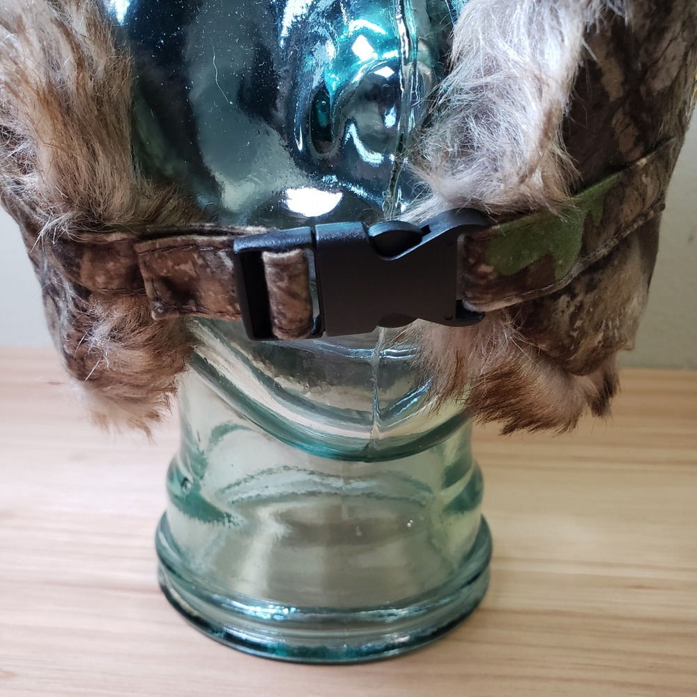Hot Shot Men's Size L/XL Trapper Hat‎ Real Tree APX Green Camoflauge Winter NWT - Picture 8 of 16